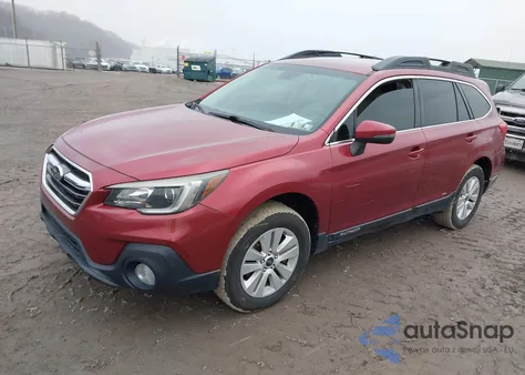 2018 Subaru Outback 2.5I Premium from USA, damaged, VIN 4S4BSAFC7J3319837